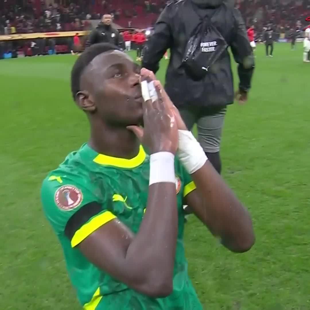 Emotional scenes as the Lions of Teranga are Kings of Africa 🇸🇳🥹 #TotalEnergiesAFCON2025 | #SSFootball