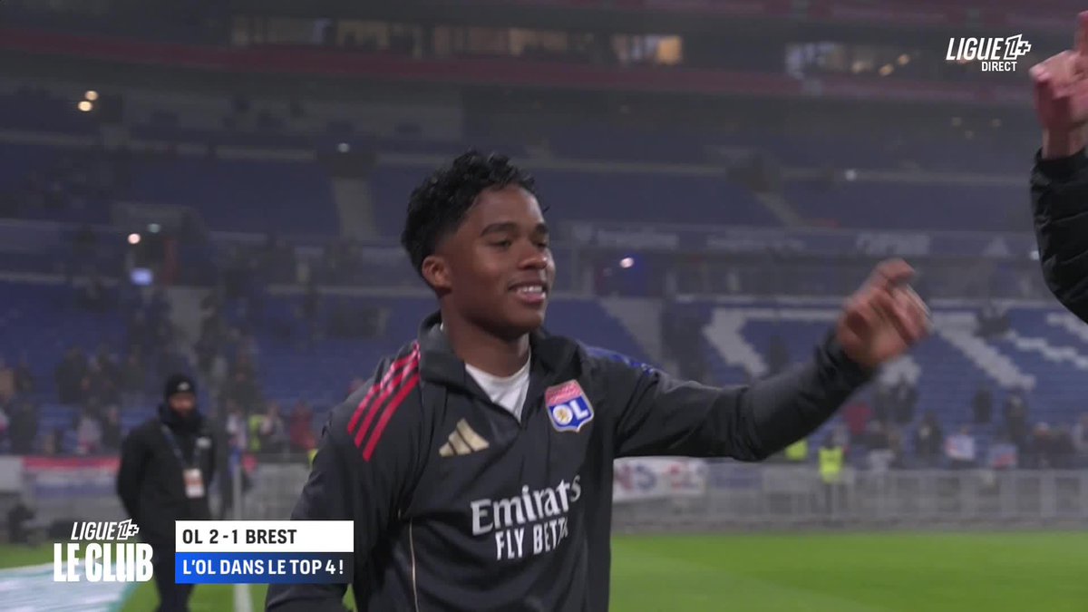 Primeiro jogo na Ligue 1, primeiro prêmio de melhor em campo para Endrick.