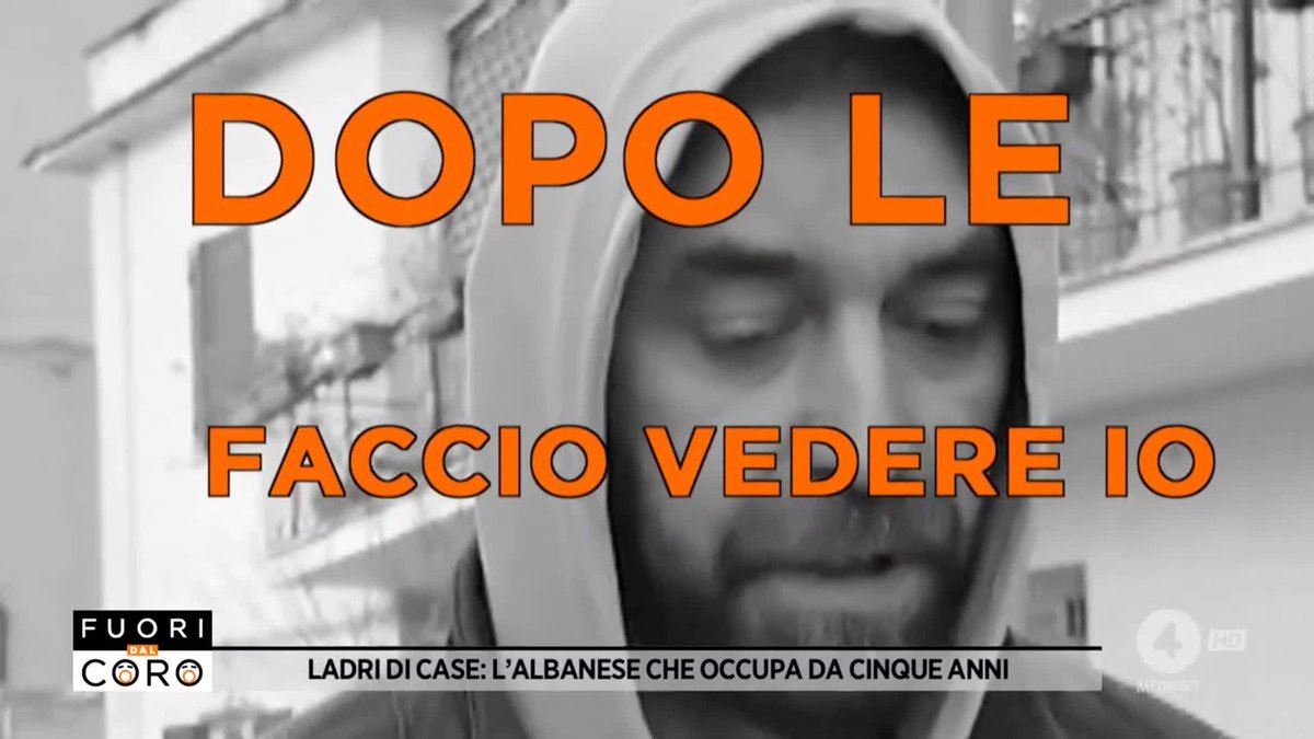 Gli albanesi Klenis e Aurora occupano abusivamente da 5 anni la casa di Gaia a #Formello (Roma). Il debito ammonta a 50.000 euro. La proprietaria, che con l'affitto avrebbe dovuto pagare il mutuo, ora ha un pignoramento sia sull'immobile che sul suo conto corrente. #Fuoridalcoro