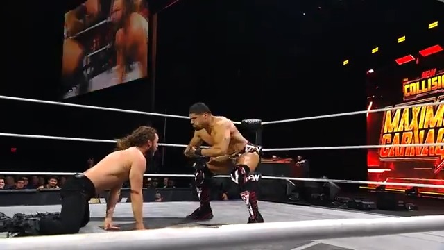 An opportunity to face Lightskin Kingpin for the AEW National Championship was on the line between Jungle Jack Perry (Jack Perry) and Anthony Bowens! Watch the MAXIMUM CARNAGE #AEWCollision replay RIGHT NOW on HBO Max Sports!