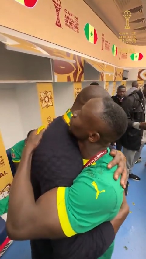 Omar Sy and Mané. Icons only. 🇸🇳🌟 #TotalEnergiesAFCON2025