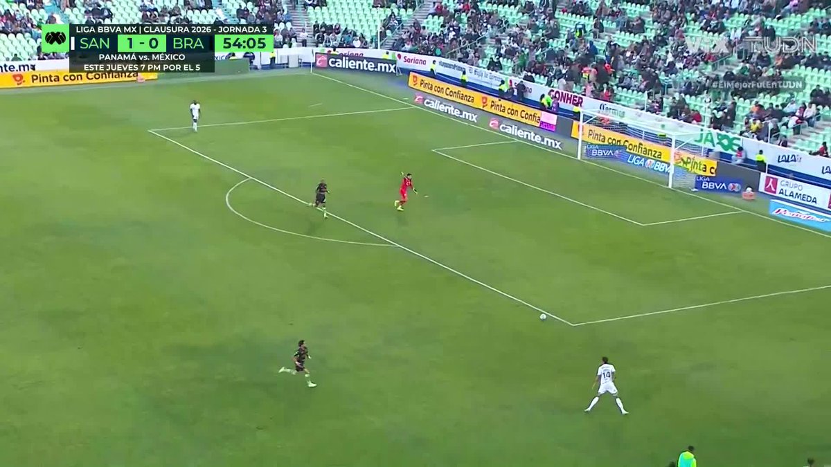 ¡GOLAZO DE PIZARRO! Bravos lo empata con un FIERRAZO