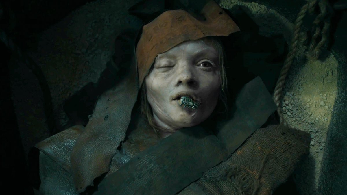 Witness an endearing reunion shift into a nightmare in Lee Cronin’s The Mummy, in theaters on April 17.
