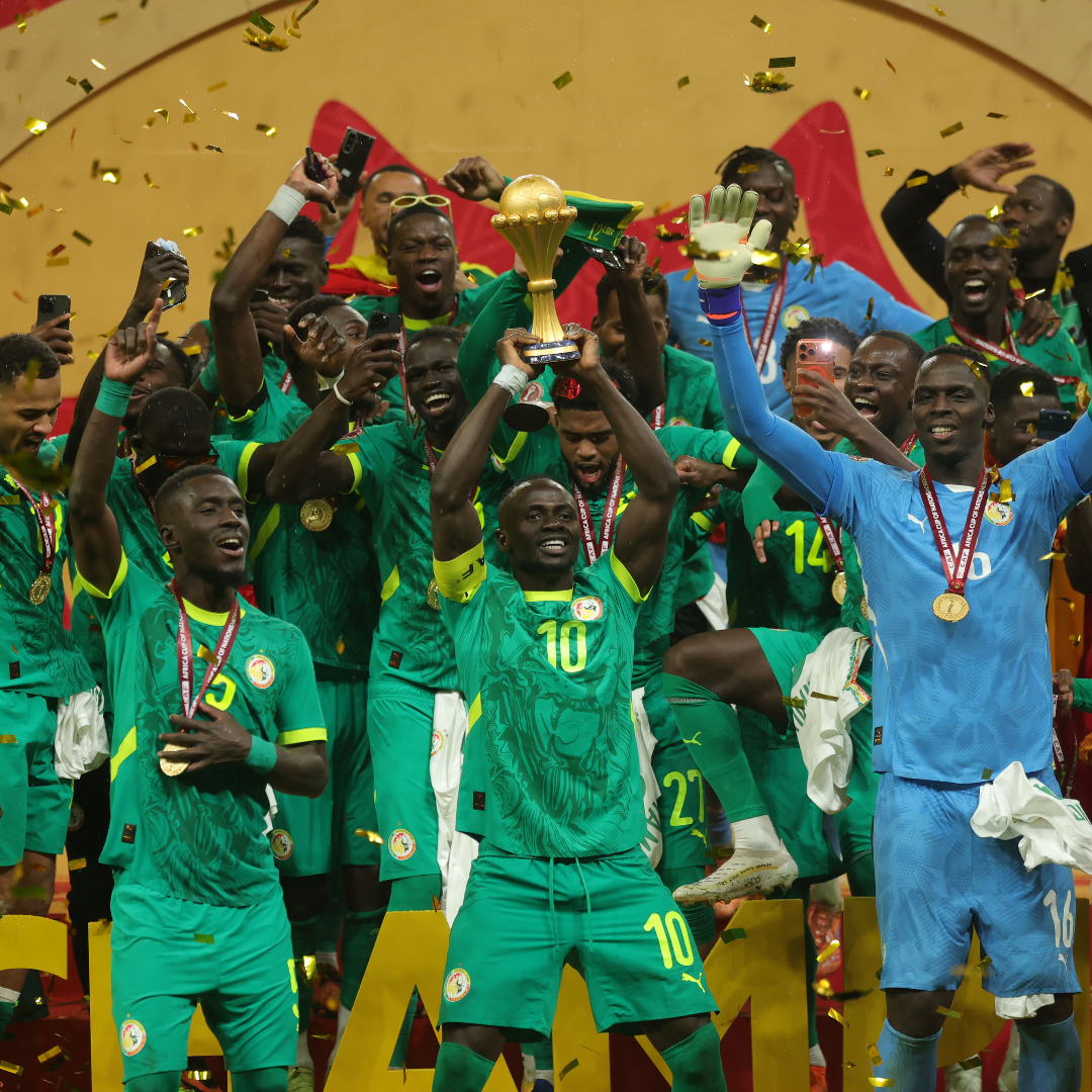 African Champions. Senegal have all the Energy of the Day. 🇸🇳🏆 #TotalEnergiesAFCON2025 | Football Together