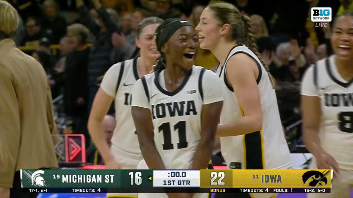 Before the buzzer ‼️ Iowa Women's Basketball 📺: Big Ten Network