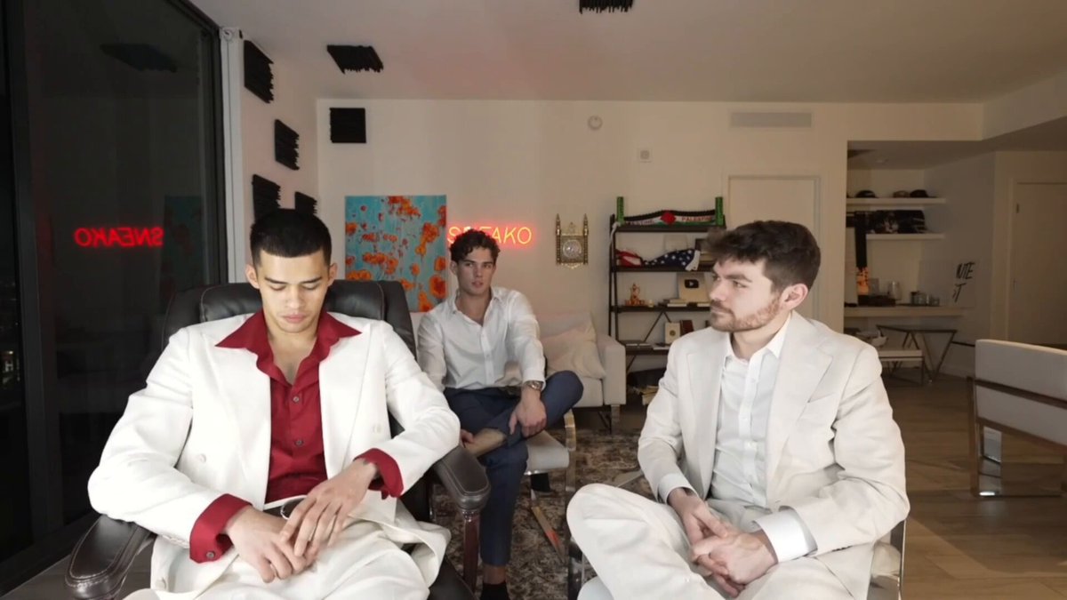 SNEAKO asks Nick what he likes about the club "I like the sensory overload..."