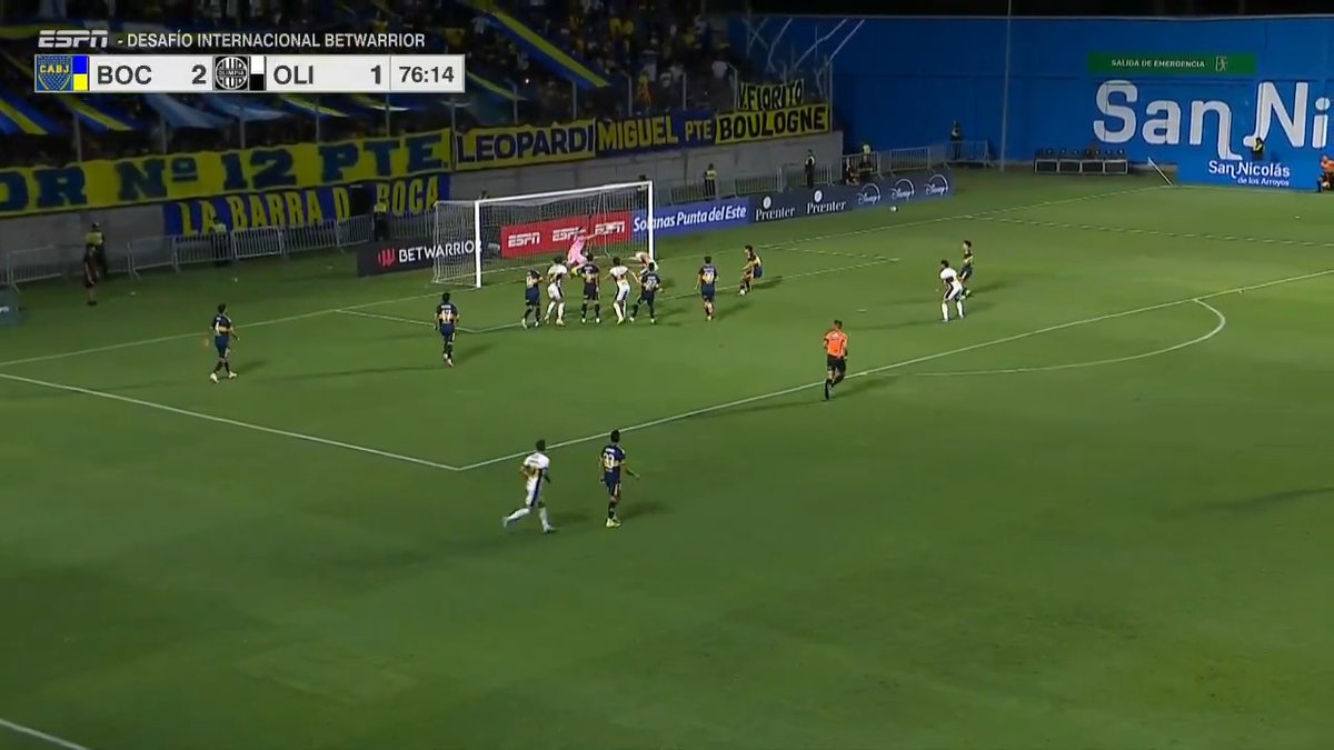 🧤AGUSTÍN MARCHESÍN y un ATAJADÓN. 🔎De todas maneras, había OFFSIDE del jugador de Olimpia.