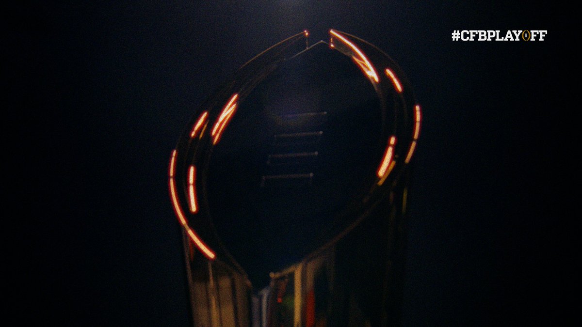 As the final pull of the needle draws near.... For two teams, everything comes down to this moment. #CFBPlayoff
