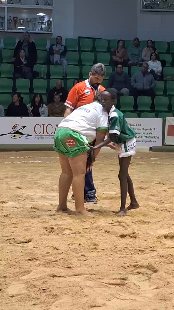 The organisers tried to be unfair to the black man so he could lose but still won