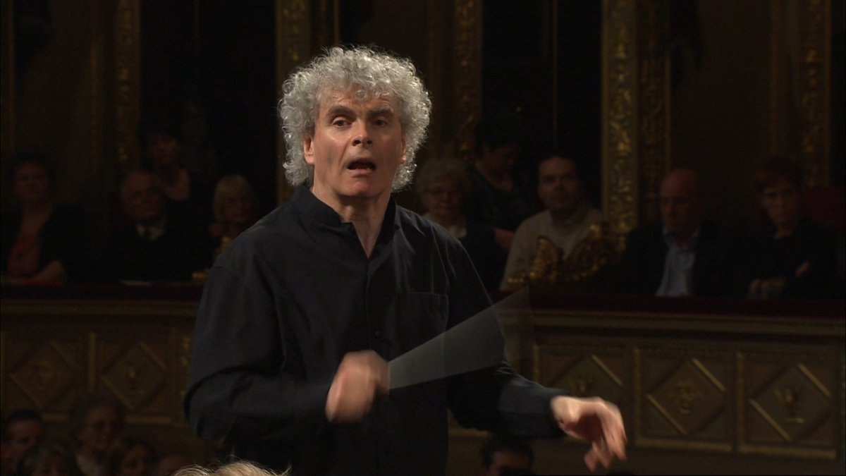 🥳🎶Happy birthday Sir Simon Rattle! 今日1月16日はサー・サイモン・ラトルの誕生日です!この日を祝って、彼が指揮したブダペストでのヨーロッパ・コンサート2005より、ストラヴィンスキー《火の鳥》をお聴きください。全編はこちらより▶︎