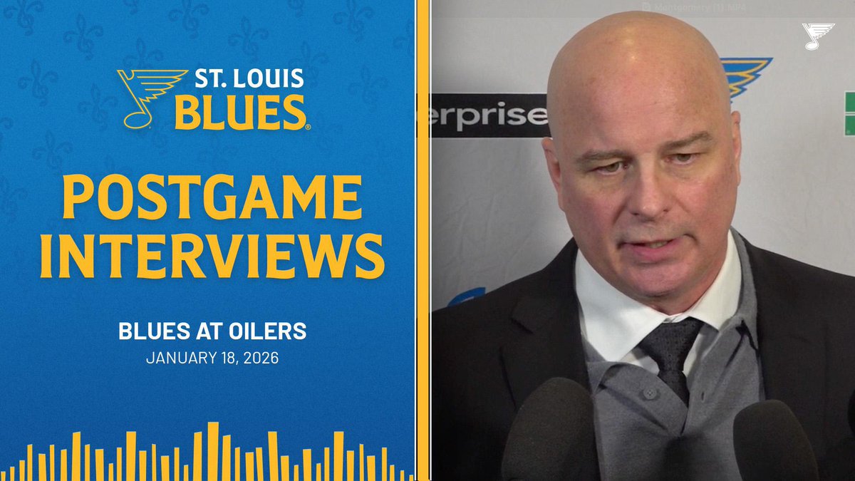“We just weren’t physical tonight, and didn’t play hard enough in front of Binner.” Hear from Brayden Schenn, Colton Parayko and Jim Montgomery after Sunday’s loss to Edmonton. #stlblues