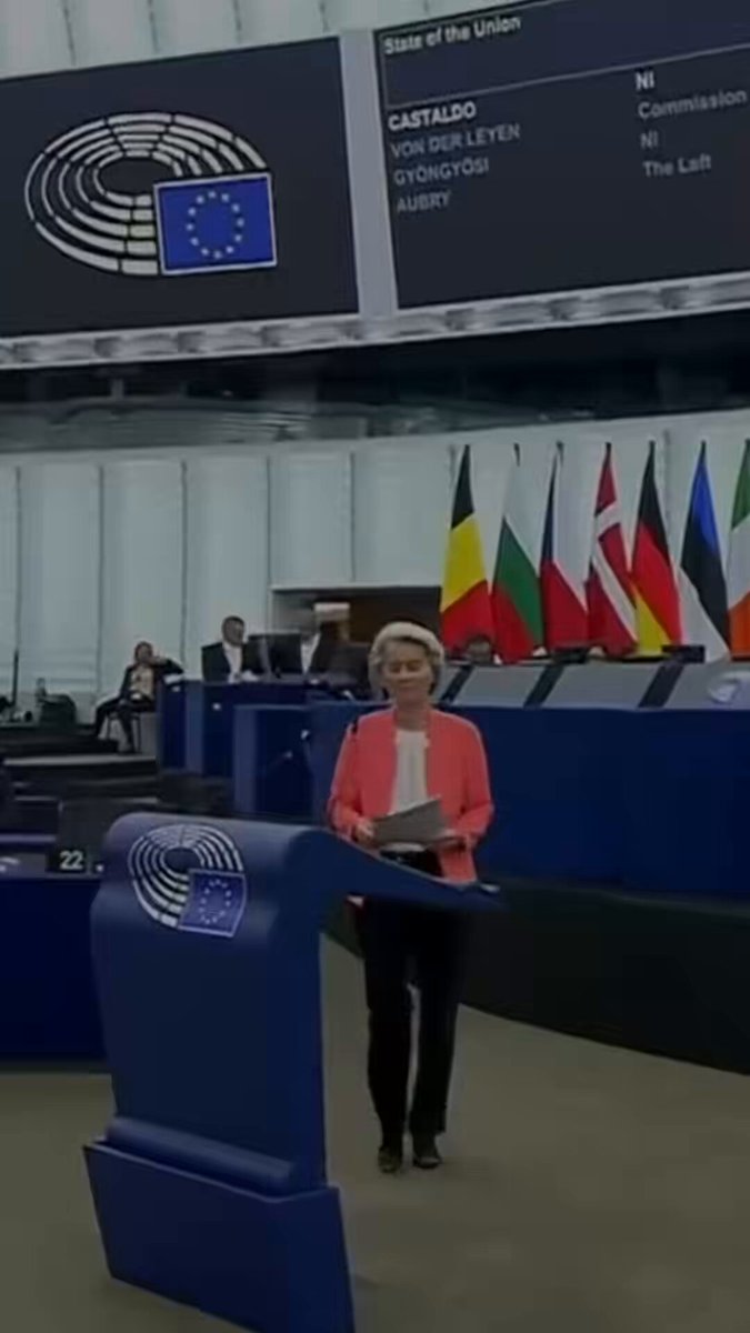 Podpisałem wniosek za odwołaniem Ursuli von der Leyen. ❌ W tym tygodniu głosowanie. 🙋🏻‍♂️
