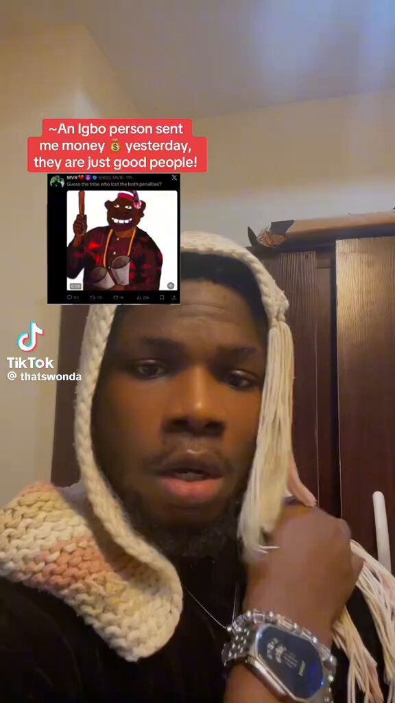 If you are an Igbo, you will appreciate your tribe very well after listening to this guy. He’s very smart. Igbos have made a significant contribution to the growth of Nigeria.