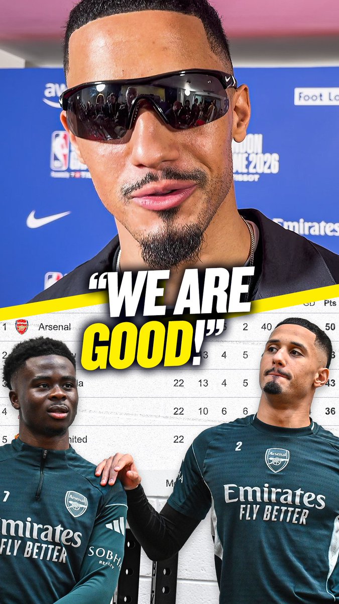 Arsenal defender William Saliba speaks to talkSPORT about how special this season could be for the Gunners 🔴 🙏 #WilliamSaliba #AFC #ArsenalFC #talkSPORT #PremierLeague