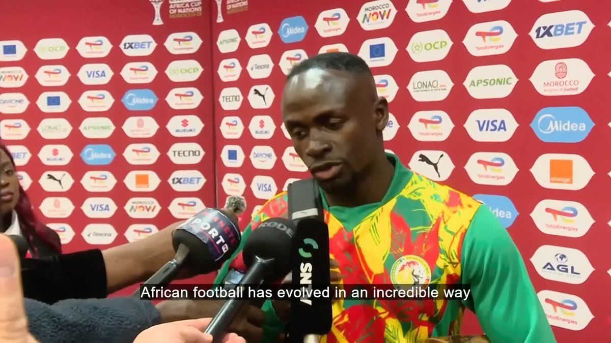 🗣️ ''Africa doesn't deserve that negative image'' Sadio Mané on why he went against Senegal head coach, Pape Thiaw, instructions to leave the pitch due to a controversial penalty decision.