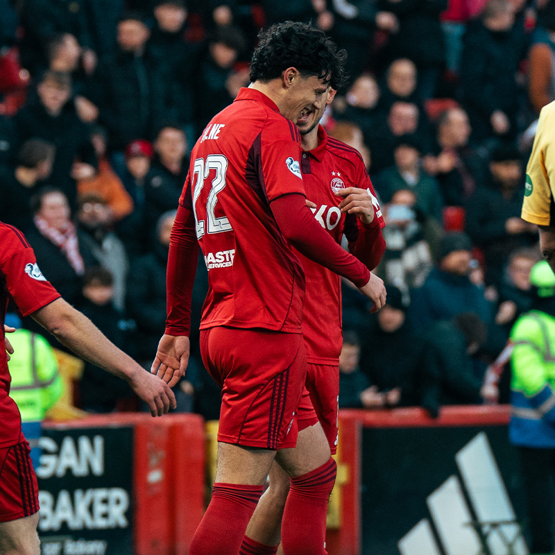 Jack Milne scores his first ever goal for his hometown team ❤️