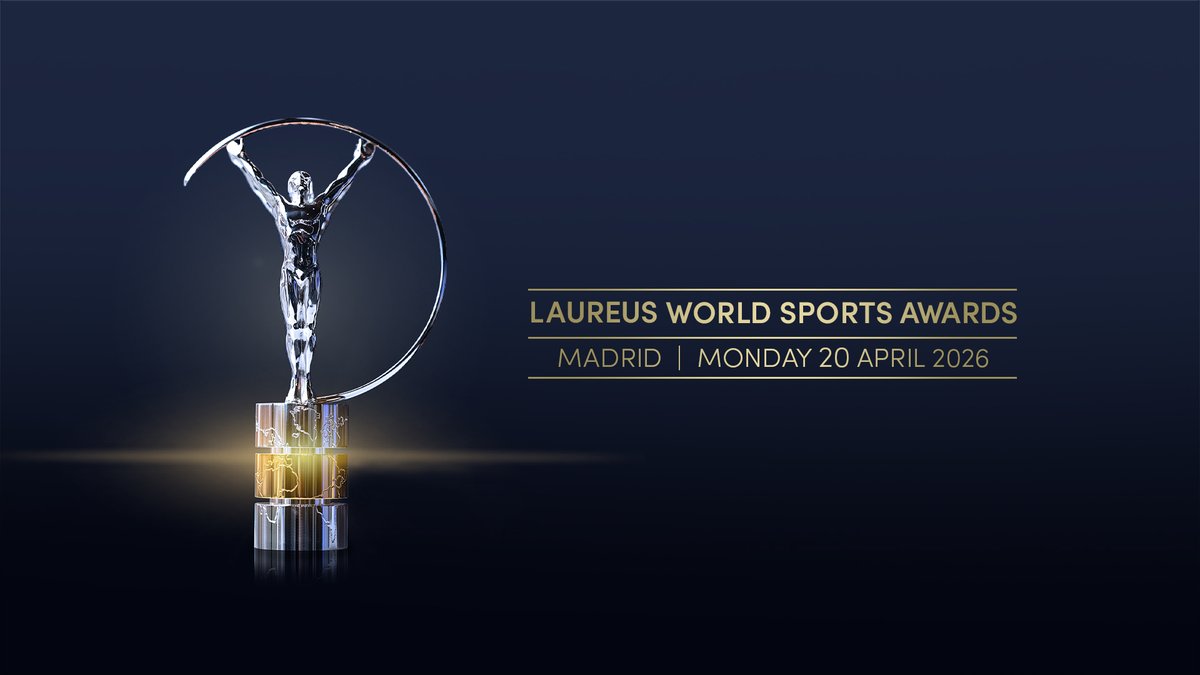 🏆 Laureus World Sports Awards 2026 📍 Madrid 🗓 Monday 20 April The most prestigious honours in sport are returning to Madrid, a global city of sport. Comunidad de Madrid | Ayuntamiento Madrid #Laureus26