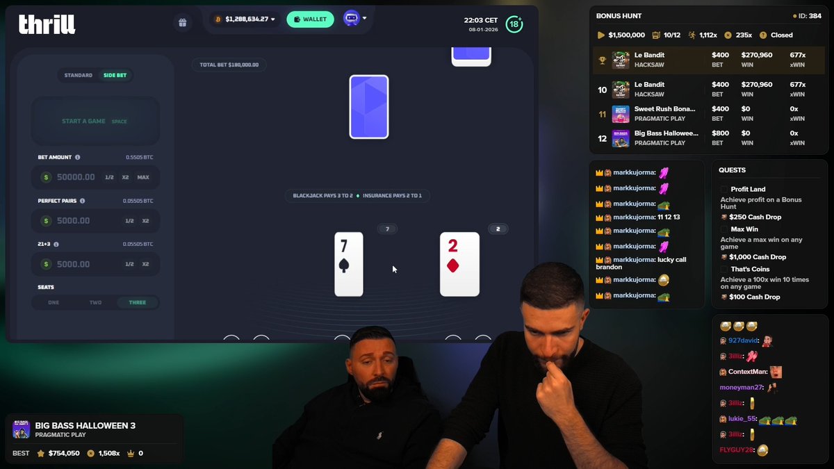 Split. Double. Stand. 💰 Take notes. 📝 This is how @ayezee clears $850k on Blackjack.