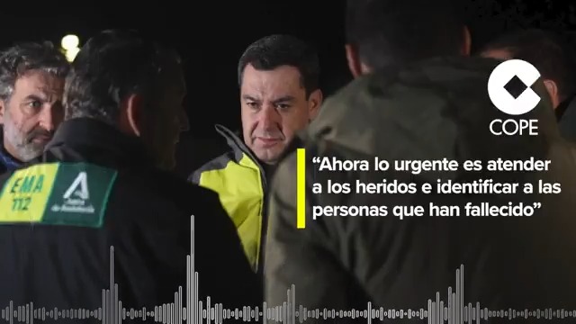La noche ha sido muy complicada. Todos los esfuerzos están puestos en atender a los heridos en el accidente ferroviario de Adamuz e identificar a las personas fallecidas lo antes posible. Lo prioritario es salvar vidas e informar a las familias en estos momentos agónicos.