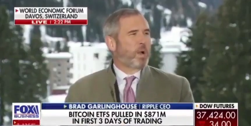Garlinghouse returns to Davos with $XRP in a stronger position than ever 👇 Last time he warned about regulation. This time he brings receipts: ETFs. Treasuries. RWA. Real infrastructure. Real adoption. Real seats at the table. Did you buy the XRP dip? You might regret it.
