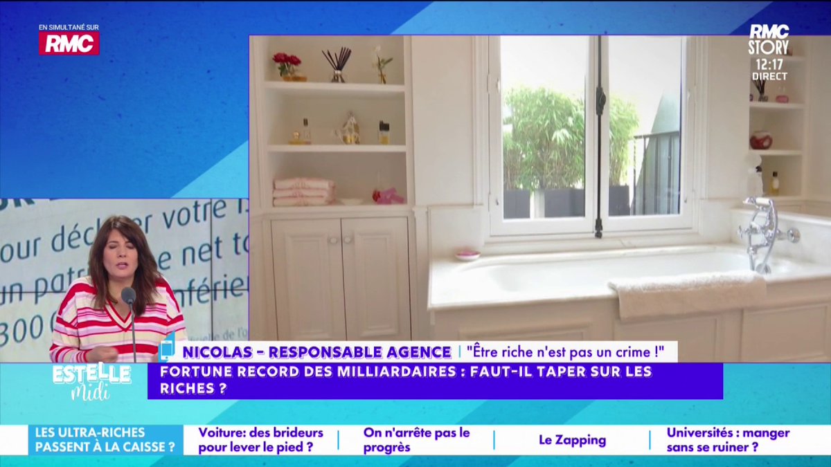 💶 Faut-il taper sur les riches ? 📞 Nicolas : "Ce ne sont pas des voyous ! Ce sont des gens qui travaillent peut-être plus, qui sont plus intelligents que la moyenne ! Ils n'ont rien volé ! Il faudrait s'attacher à faire en sorte qu'il y ait moins d'aides..." #EstelleMidi