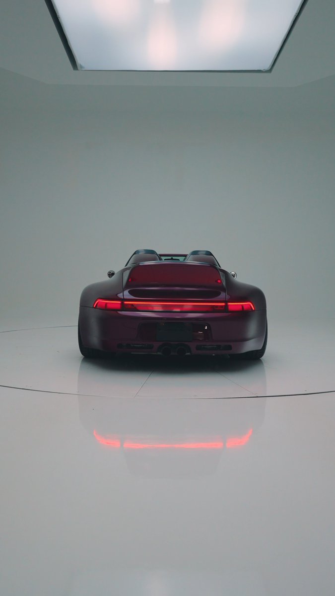 1997 Porsche 911 Carrera Speedster by Gunther Werks | Now offered at auction with no reserve through @dupontregistrylive This particular example is one of just 25 units built worldwide and is dubbed Mystique, and is finished in Amethyst Metallic over a bespoke purple and black leather interior. The Speedster bodystyle represents the most radical open-top expression of Gunther Werks’ carbon-intensive 993 program. BID NOW: