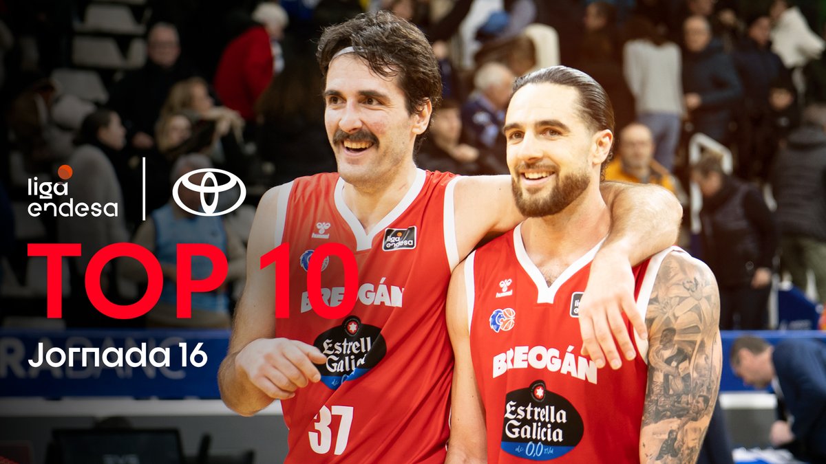 ¿Alguien dudaba de qué canasta iba a ser la número 1⃣ de esta Jornada? 😜 ¡FRANCIS ALONSO CONQUISTA EL #Top10Toyota CON LA CANASTA GANADORA QUE DIO LA VICTORIA A RÍO Río Breogán! 👑 🤩 Francis Alonso Toyota España | #LigaEndesa