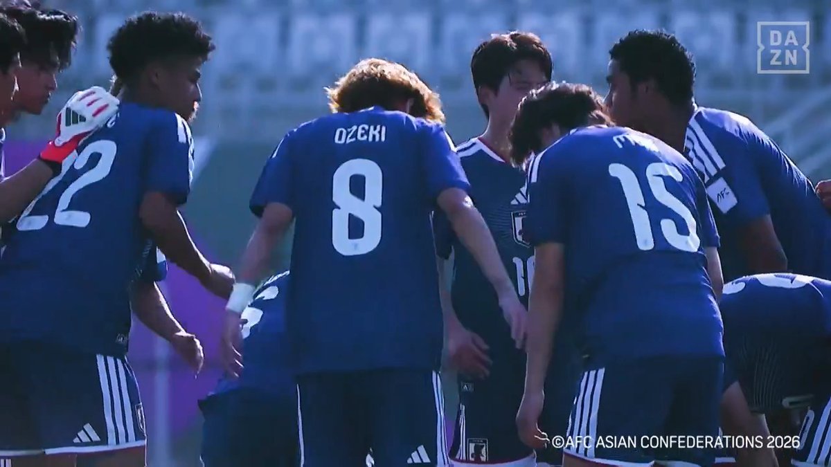 🔥 アジアの頂点を目指す!🔥 ベスト4入りはすべて東アジア勢⚡ 日本の対戦相手は宿敵💥韓国🇰🇷 🏆AFC U23 アジアカップ準決勝 🆚日本×韓国 📅1/20(火)🕣20:30 🆚ベトナム×中国 📅1/21(水)🕜00:30 📱DAZN 独占配信 #U23アジアカップ #だったらDAZN