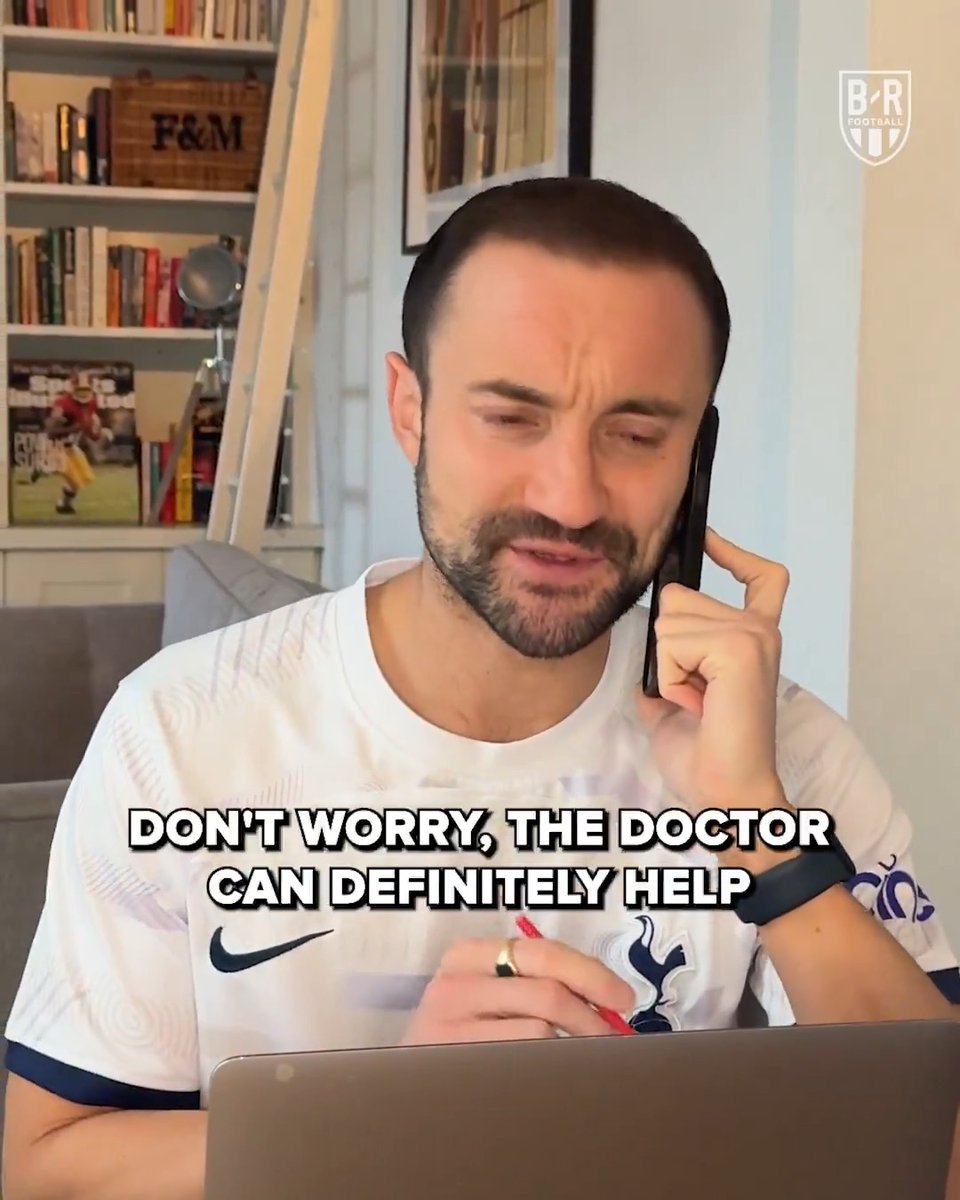 Dr. Tottenham will see you now 🩺