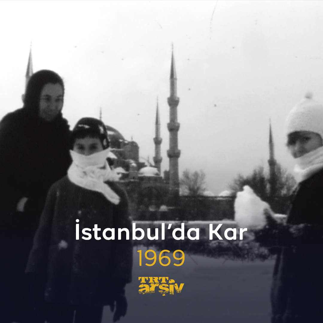 ARŞİV | İstanbul'a 1969 yılında yağan kar.