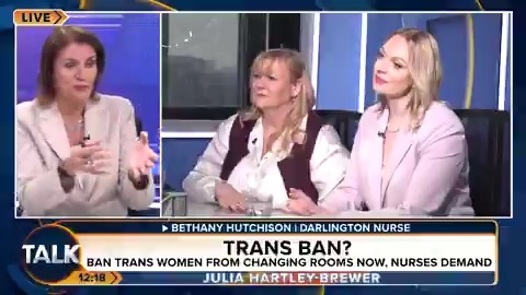 💥"You NEED to roll out the guidance immediately." The Darlington Nurses demand Women & Equalities Minister Bridget Phillipson stop "dragging her feet" on publishing new guidance on single-sex spaces. Julia Hartley-Brewer