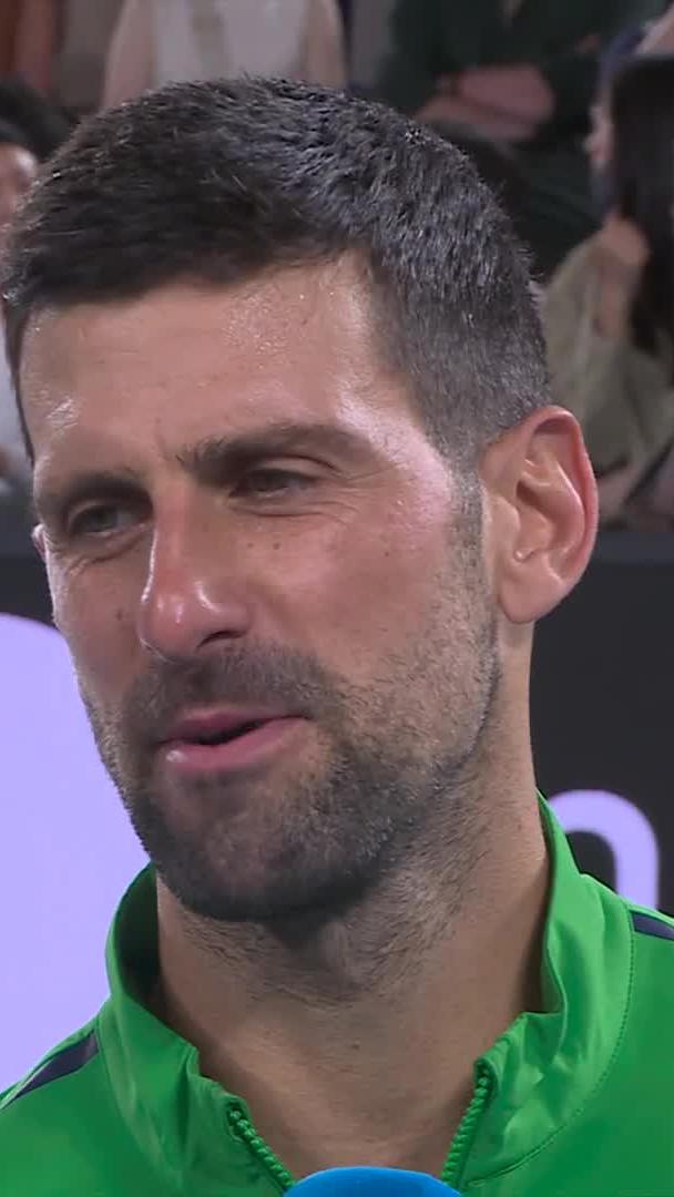 The body is a temple 💪 Novak Djokovic • #AO26