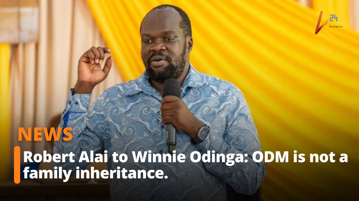 Robert Alai to Winnie Odinga: ODM is not a family inheritance.