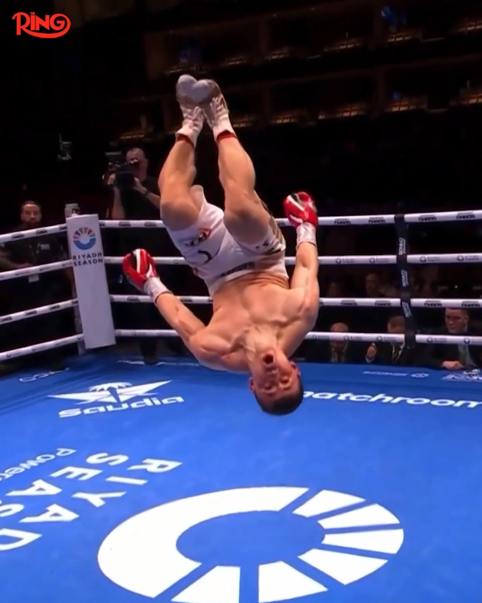 Israil Madrimov celebrated in style when he stopped Magomed Kurbanov to win the WBA junior middleweight title 👑 Madrimov returns against Luis David Salazar on the undercard of Raymond Muratalla vs Andy Cruz this Saturday, live on DAZN 📺
