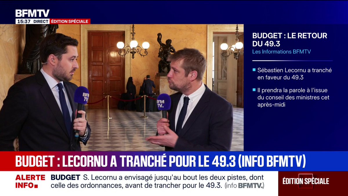 "De fortes chances d'acter un pacte de non-censure" Le député PS Romain Eskenazi, déclare que le PS ne devrait pas voter de censure ces prochains jours