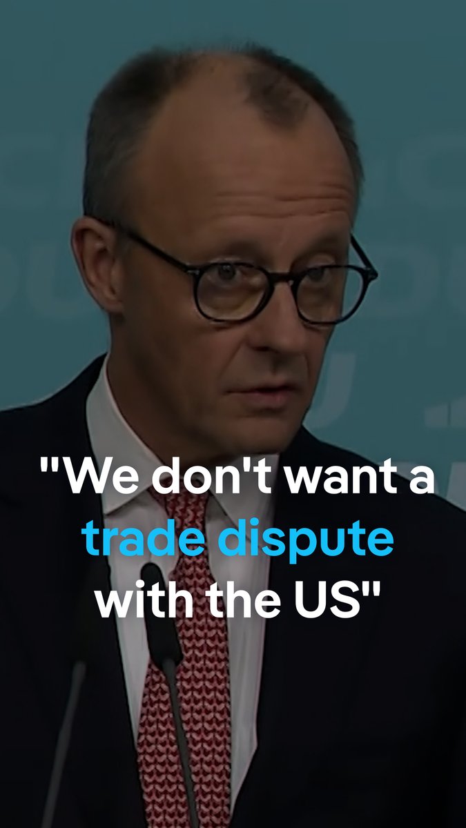 “We don't want a trade dispute with the US" German Chancellor Merz said he would do all that is necessary to protect EU and national interests following US President Trump’s threatened tariffs, but he’s not interested in escalation.