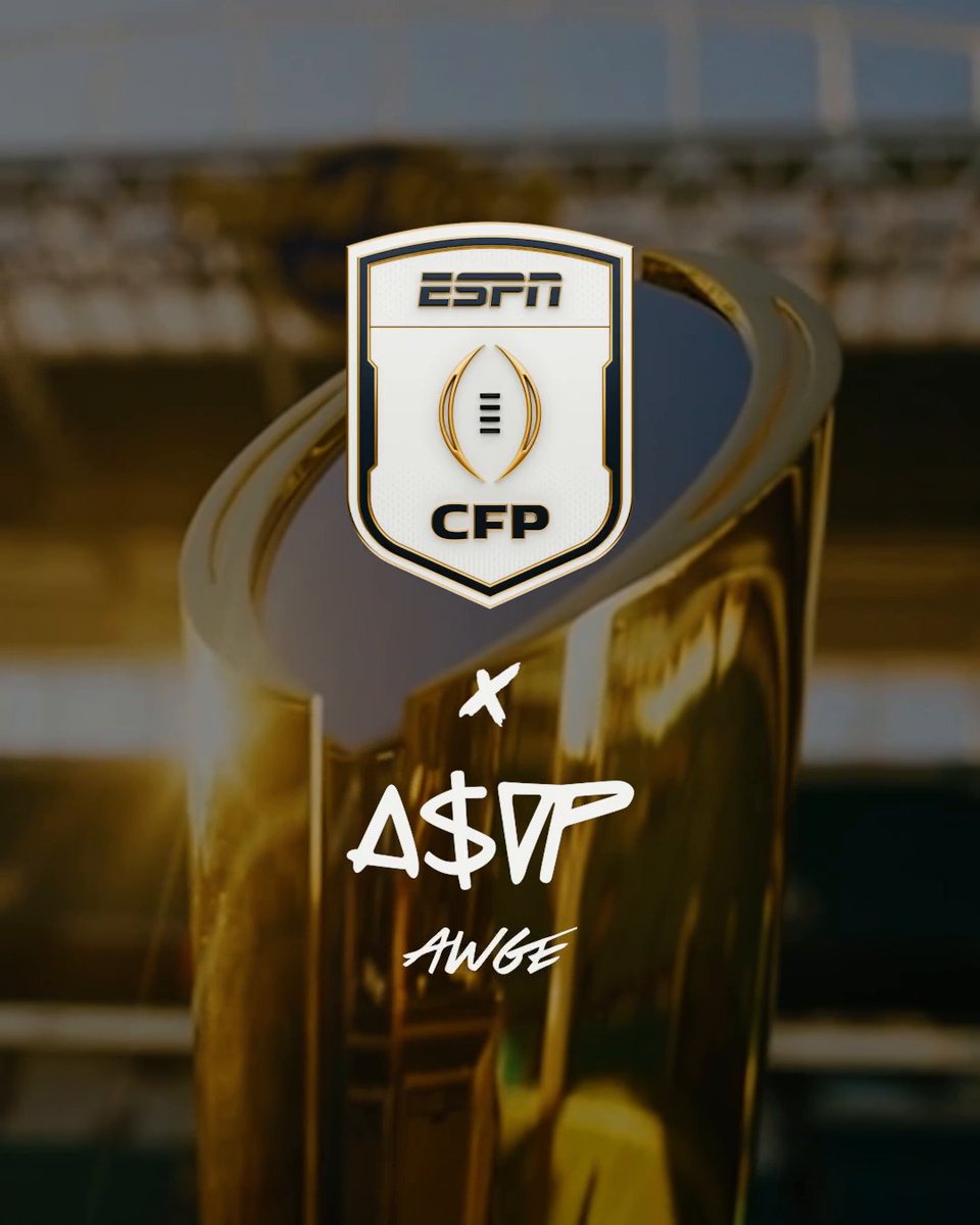 Tonight, the world will witness college football history 🏆 7:30 PM ET on ESPN and the ESPN App 🏈 ESPN x LORD FLACKO JODYE II x AWGE