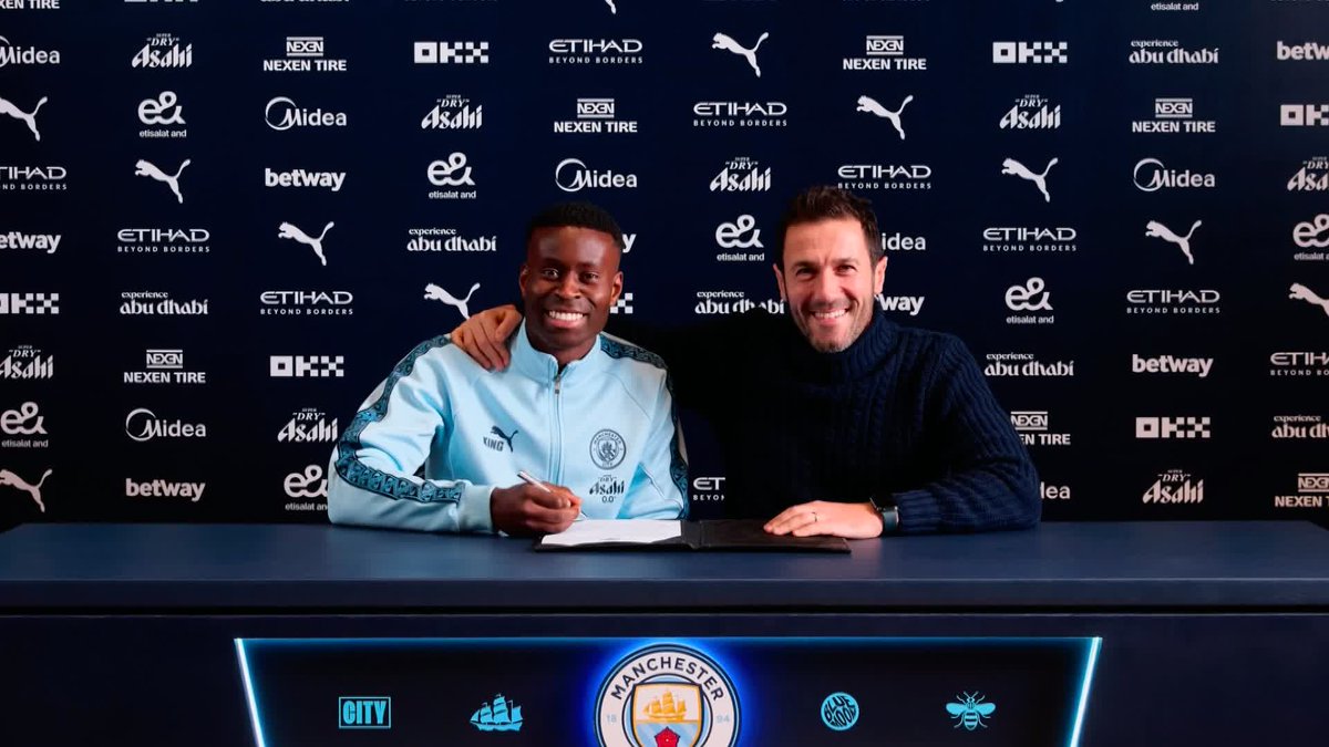 BREAKING: Manchester City have announced the signing of Marc Guehi on a five-and-a-half year contract 🚨