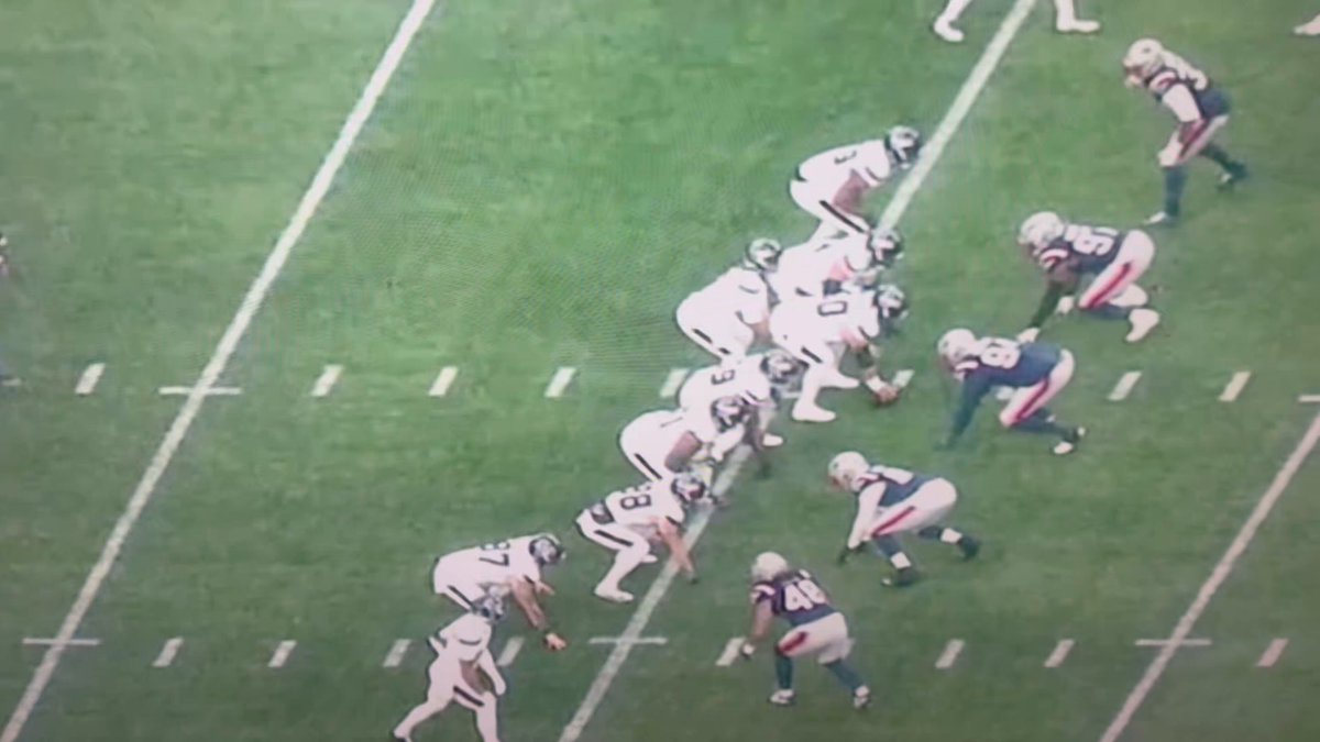 .Houston Texans New England Patriots "Houston; you got a problem!". This is the games first play...Didn't get any better. #BaldysBreakdowns