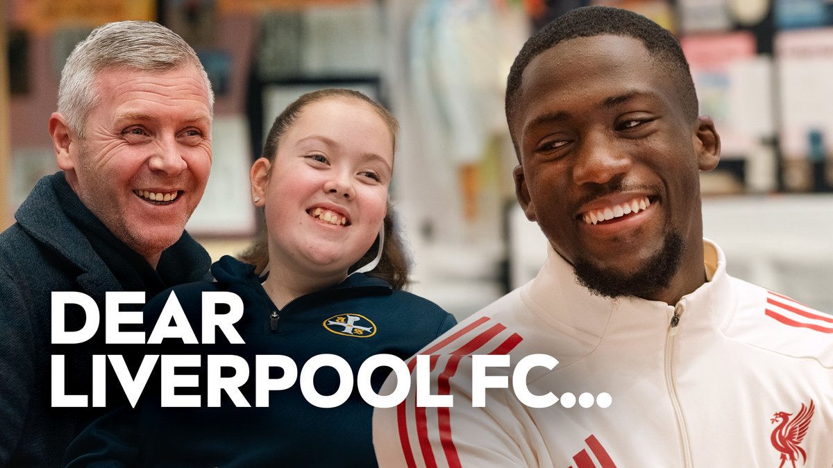 With the help of Tilly, Ibou surprises an amazing dad to hear his story, give a wholesome tour of the AXA Training Centre with his family, and share a special surprise from NIVEA MEN UK ❤️ Dear Liverpool FC... #Ad