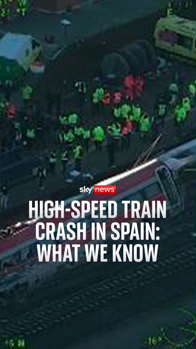 At least 39 people have been killed and dozens taken to hospital after two high-speed trains crashed in southern Spain. The crash is the country's worst rail disaster since 2013 as trains collide at 130mph. | Alistair Bunkall