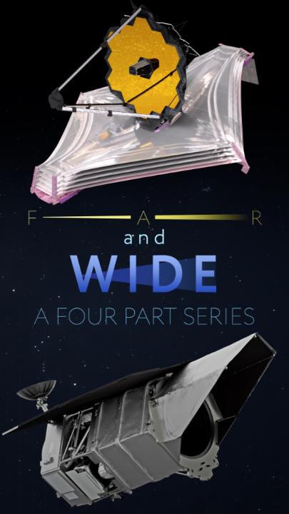 Two telescopes…one universe…many mysteries to unfold. The NASA Webb Telescope space telescope is taking the astrophysics community by storm. Once Roman launches, it will survey the universe at great speeds and have a view 100 times larger than Webb's! But why do we need both? Check out Far vs. Wide, a four-part series coming up over the next few weeks.
