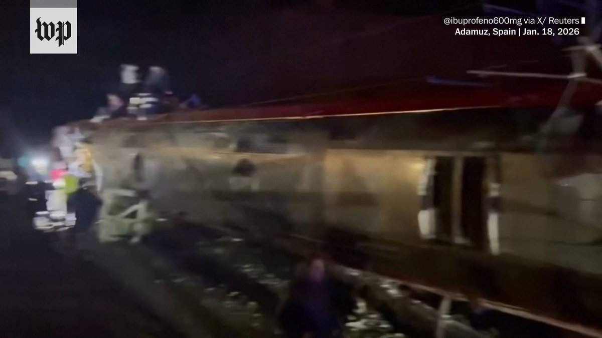 At least 39 people were killed after two high-speed passenger trains collided in southern Spain, officials said. The crash occurred after a train partially derailed, causing it to collide with a second train in the opposite direction, officials said.