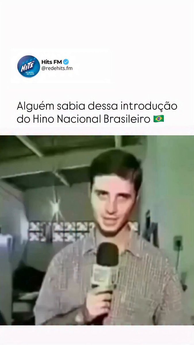 Você conhecia essa introdução do hino Nacional Brasileiro?