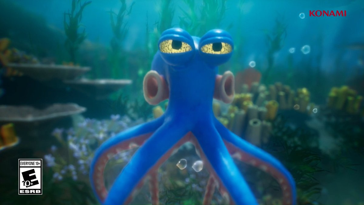 Blue Monday won't get us down when we've got Darwin on our side! 🩵 The versatile cephalopod takes center stage in Darwin's Paradox coming this year! #DarwinsParadox