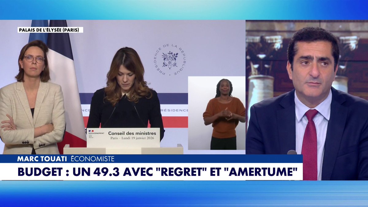 Marc Touati, économiste, sur les explications de Sébastien Lecornu : «Ce budget est catastrophique», dans #Punchline