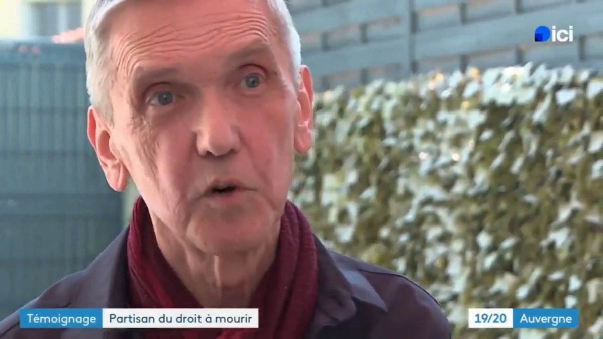 📺 Jean-Claude est atteint d'un #cancer du pancréas. #FindeVie : il ne comprend pas les personnes qui luttent contre le droit à l'aide à mourir. "Il veulent m'imposer leur choix." #Liberté #Santé #maladie