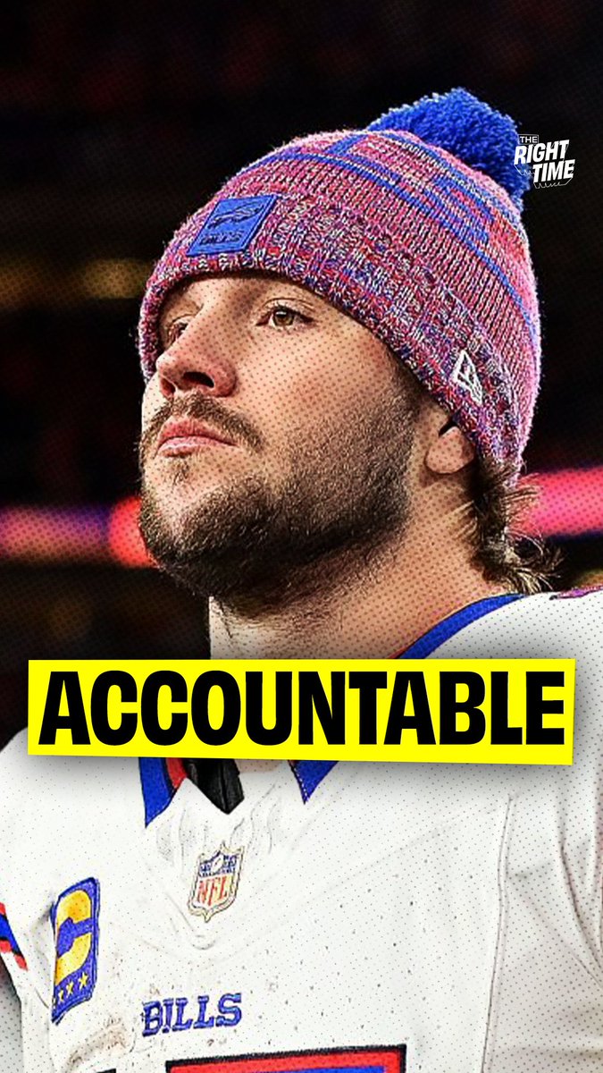 If Josh Allen can hold himself accountable, why can’t you? “It didn’t get done ‘cause he didn’t do it. And you know who seems to understand that? Josh Allen.” FanDuel Sportsbook