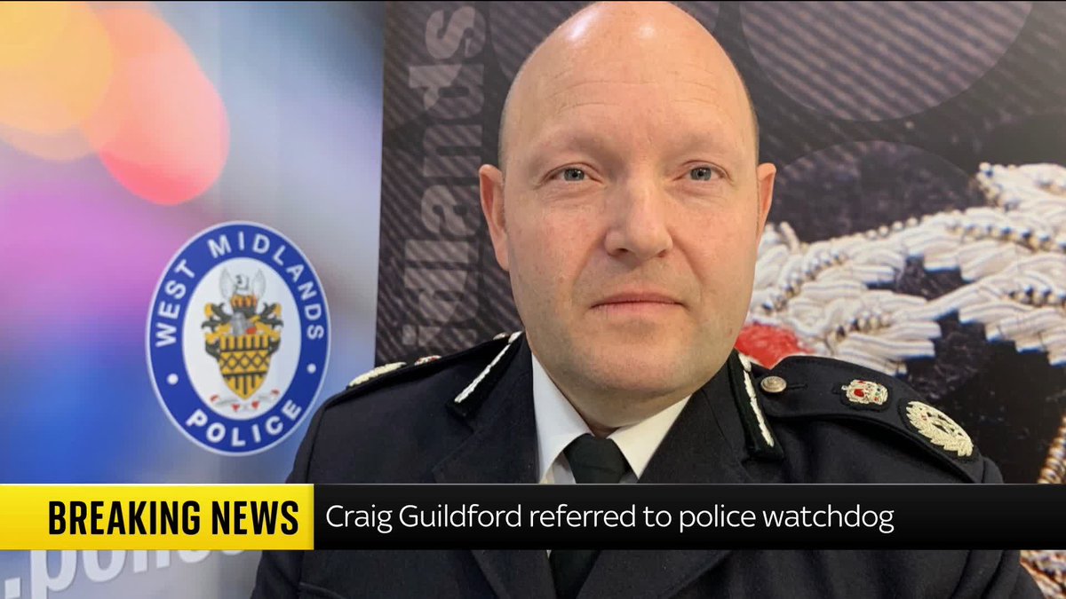BREAKING: Retired chief constable Craig Guildford has been referred to the police watchdog over the decision to ban Maccabi Tel Aviv fans from attending a match against Aston Villa. Sky's @MarkAustinTV has the latest ⬇️ Live 🔗 📺 Sky 501 and YouTube