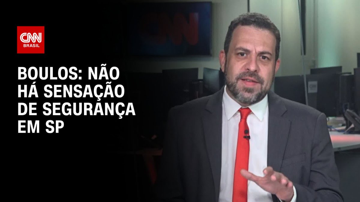 Boulos: Não há sensação de segurança em SP; assista #BastidoresCNN
